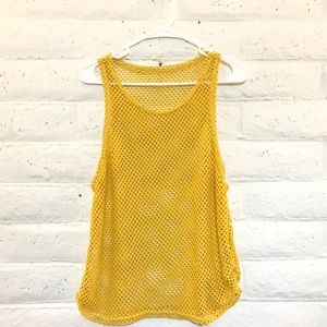Cover up Mesh Tank Top